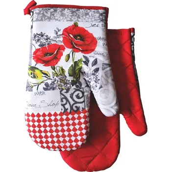 Chňapka PROHOME - Chňapka s magnetem 2ks FLOWER ll