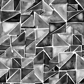 Úplet Šedé úhelníky (E) (Top kvalitní úplet Bella digitisk)