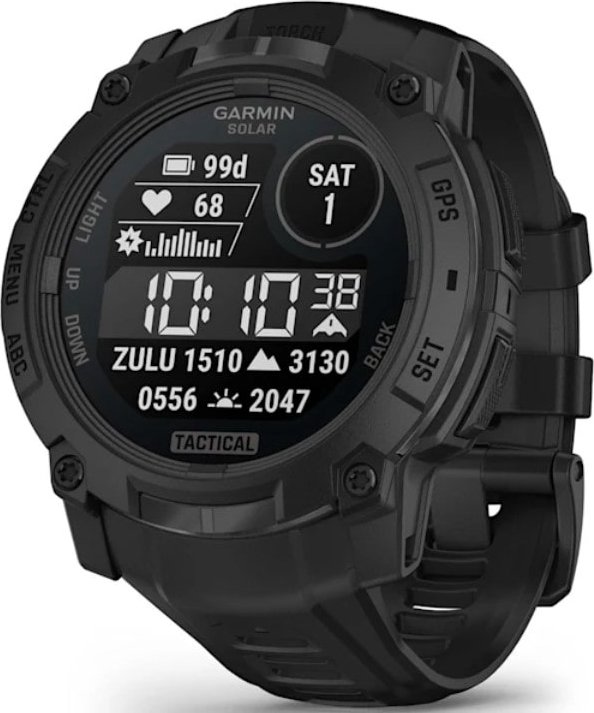 Garmin Instinct® 3 – 50 mm, Solar, Tactical Edition Black 010-02935-50
