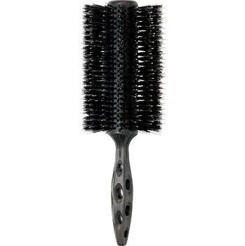 kartáč na vlasy Y.S. Park Kartáč buk/karbon Jezevčík d. 280 mm, pr. 80 mm YS-105EL3