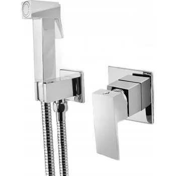 Bidetová baterie pod omítku Gamma Caro stříbrná