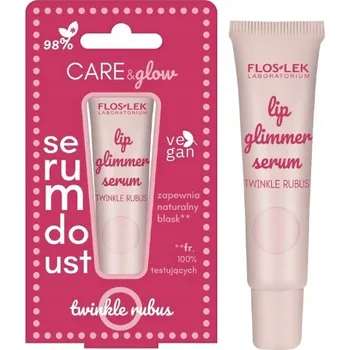 Péče o rty PÉČE O RTY Glimmer sérum na rty TWINKLE RUBUS 14 g - Floslek