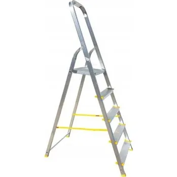 Žebřík Žebřík Alve hliníkový 1 x 5 do 150 kg