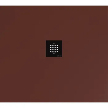 Sprchová vanička FLEXIA vanička z litého mramoru s možností úpravy rozměru, 100x90cm, hnědá mat