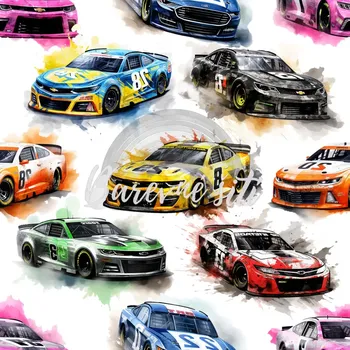 Úplet, Barevní sportáci na bílé (E) (Top kvalitní úplet Bella digitisk)