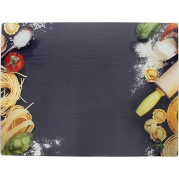 Obraz Skleněné kuchyňské prkénko se vzorem 30x40 cm