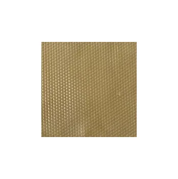 Výroba svíčky Plát vosku na motané svíčky - žlutý (1 ks včelí plát 200x200mm + dvouplášťový knot)