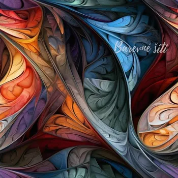 Úplet, Trendy abstrakce (E) (Top kvalitní úplet Bella digitisk)