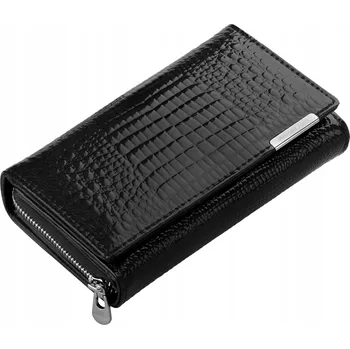 Peněženka Jennifer Jones dámská peněženka z pravé kůže černá