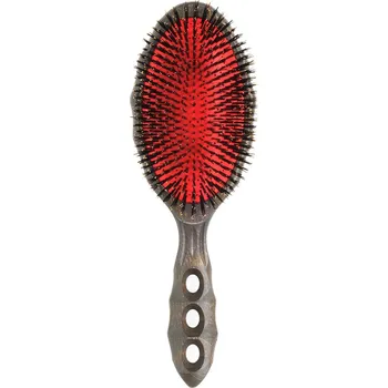 kartáč na vlasy Y.S. Park Plochý kartáč Želva YS-120CC1 přírodní kančí štětiny