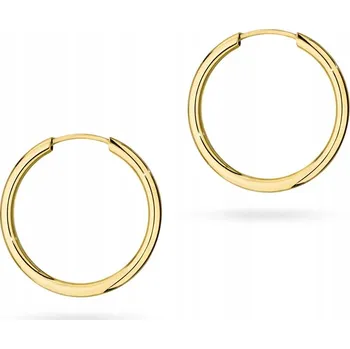 Náušnice Náušnice zlaté Marko kruhy 585 kreolky 1,80 cm