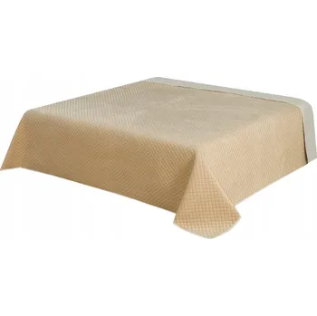 Přehoz na lůžko Přehoz na postel Mesa polyester 170 cm x 210 cm béžový