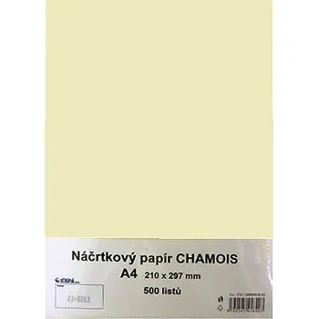 Barevný papír Náčrtkový papír A4/ 500 listů/ 70-80 g