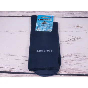 Pánské ponožky Ponožky pánské Novia COMFORT TM.MODRÉ velikosti ponožek: 31-32 ( EUR vel. 47-48)