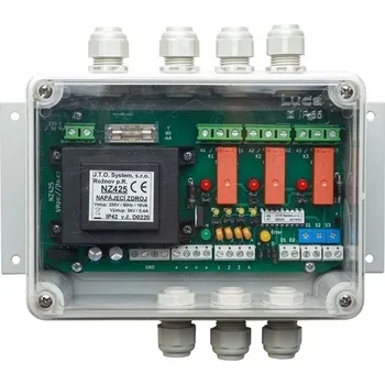 spínaný zdroj JTO ZDROJ NAPÁJECÍ NZ425 PRO MAX 4 SNÍMAČE S VÝSTUPEM 4-20MA KRABICE NA STĚNU