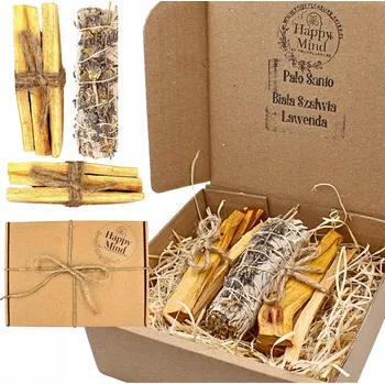 Vonná tyčinka Vonné tyčinky Happy Mind Šalvěj Levandule & Palo Santo