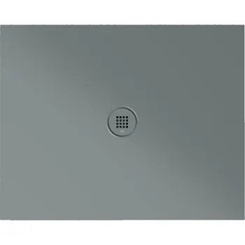 Sprchová vanička Keramická sprchová vanička, obdélník 100x80x2cm, agave mat