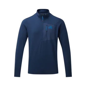 Pánská mikina Mountain Equipment Lumiko Zip T Men'S Barva: Medieval Blue, Velikost: S