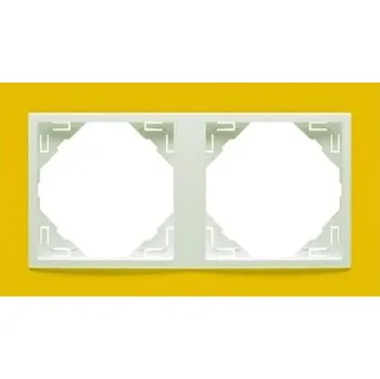 ELKO EP 90920 TRG žlutá / ledová 2-rámeček žlutá, mezirámeček ledová 90920TRG