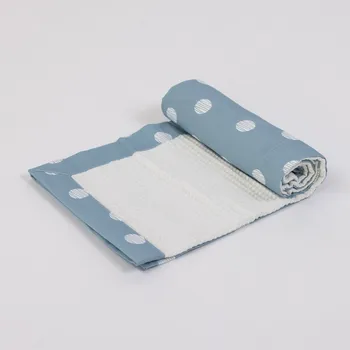 Dětská deka Tulimese Letní deka modrá klubíčka