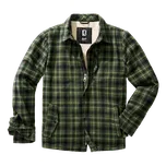 Bunda CLASSIC SHERPA JACKET black/oliv - L