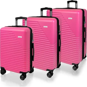 AVANCEA Sada cestovních kufrů AVANCEA DE2936 Dark pink SML