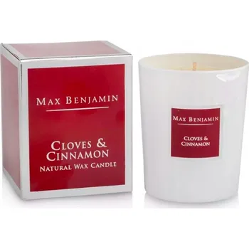 Svíčka Sójová vonná svíčka Hřebíček a Skořice Max Benjamin 1 ks