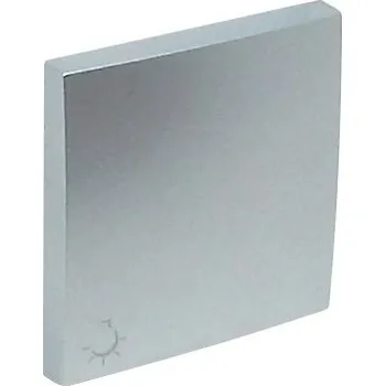 vypínač ELKO EP 90607 TAL - hliník Kryt tlačítka - symbol LAMPA 90607TAL