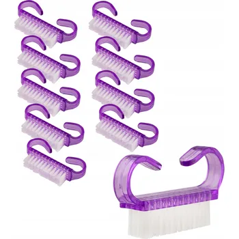 Sada 10 Štětečků na Manikúru pro Odstraňování Prachu s Měkkými Štětinami