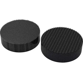 Extra silná samolepicí páska Oboustranný suchý zip Upevnění koberce Samolepka průměr 50 mm Sada 10 párů kulatých pásek