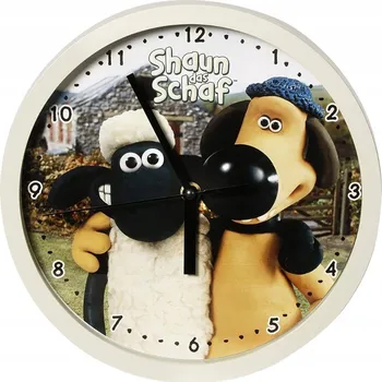 Hodiny NÁSTĚNNÉ HODINY ANALOGOVÉ OVCE SHAUN PRO DĚTI 25 cm POHÁDKOVÉ