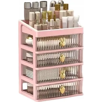 Úložný box Organizér Korbi růžový