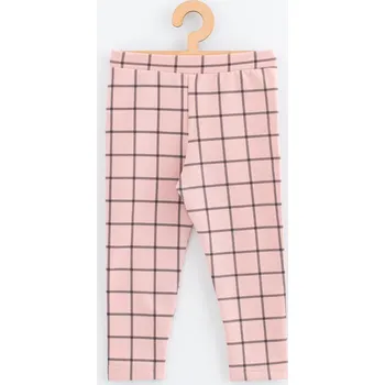 NEW BABY Dětské legíny z teplákoviny Kindergarten pink - vel. 128/134