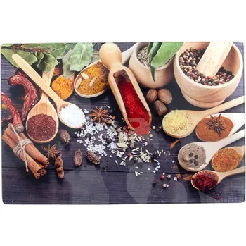 Kuchyňské prkénko Skleněné kuchyňské prkénko se vzorem 20x30 cm