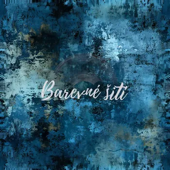 Úplet, Odřená modrá (E) (Top kvalitní úplet Bella digitisk)