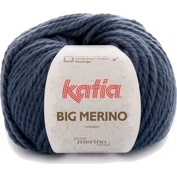 Příze Katia Big Merino 14 Blue Pletací příze