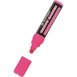 Křídový popisovač Centropen 9121 Window Marker, fluo růžový