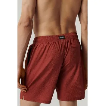 Pánské plavky Pánské plavky Atlantic KMB-226 Tmavě oranžová L
