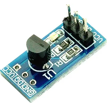 Elektronická stavebnice Digitální teploměr DS18B20 Varianta: TO-92 na dps