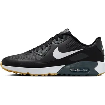 Nike AIR MAX 90 G golfové boty, černo/bílé černé, standardní, bez spajků, 42.5