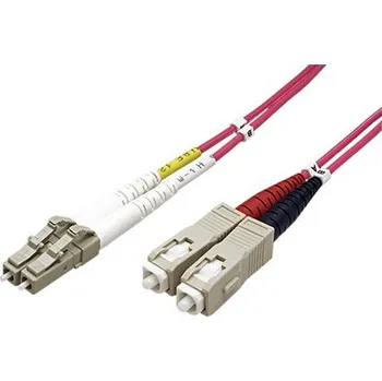 Síťový kabel EFB Optický patchkabel LC-SC 50/125 (multimode), duplex, OM4, 0,5m (O0323.0,5) - 21.42.8770