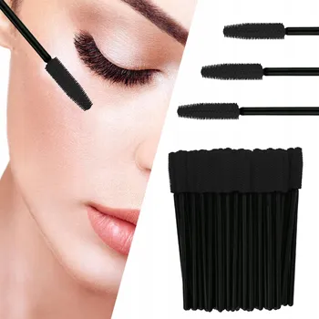 SILIKONOVÝ kartáček na obočí, spirálový 50 Ks