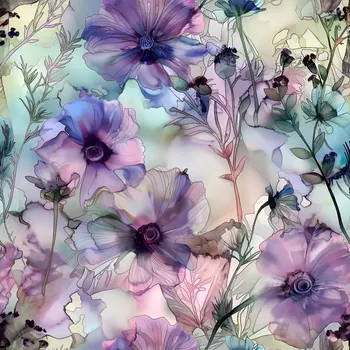 Úplet, Fialkové krásenky (E) (Top kvalitní úplet Bella digitisk)