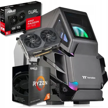 Stolní počítač Počítač Ryzen 5 5600 4,4GHz | RX 7600 8GB | 32GB/1TB SSD Win11