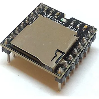 Elektronická stavebnice Audio mp3 přehrávač Typ: MP3-TF-16P