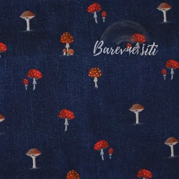 Úplet, Hříbečky na modrojeans (E) (Top kvalitní úplet Bella digitisk)