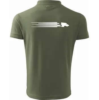 Pánská košile Chrt rychlý - Polokošile pánská Pique Polo 203 - 2XL ( Khaki )