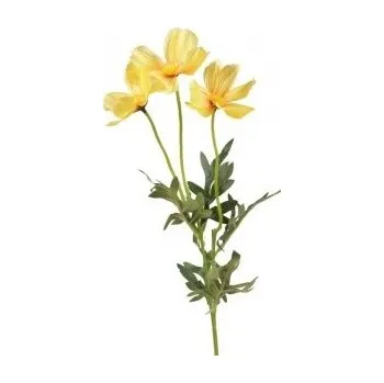 Anemonka 48 cm, žlutá