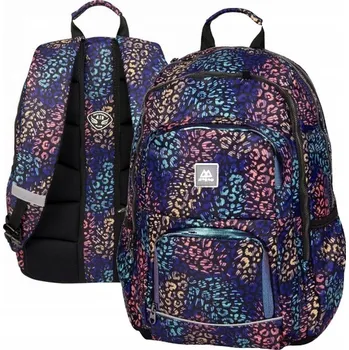 Městský batoh Školní batoh MyBaq s více přihrádkami, vícebarevný, 22 l