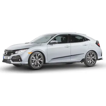 Lišta karosérie Ochranné boční lišty na dveře, Honda Civic X, 2017-2021, 5 dveř., Hatchback
